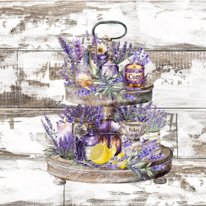 Décoration de Plateaux à Étages