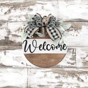 enseigne-welcome-decoration-farmhouse-en-bois-vintage-rustique-campagnard-ferme-shabby-champetre