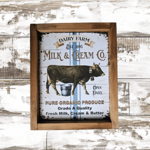 cadre-sign-farmhouse-en-bois-milk-&-cream-co-decoration-saisonniere-vintage-cottage-rustique-campagnard-champetre-ferme-shabby