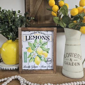 Cadres Sign Farmhouse