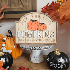 Sign Farmhouse - Pumpkins