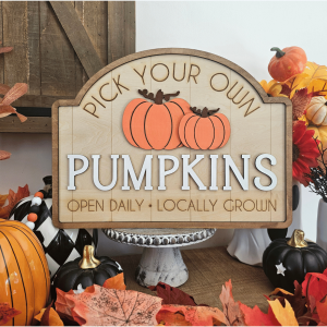 Sign Farmhouse - Pumpkins XL