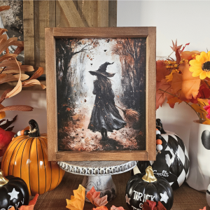 décoration murale automne rustique