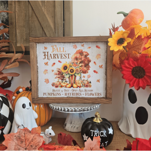 décoration automne campagne