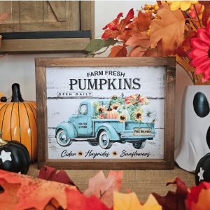 décoration automne rustique
